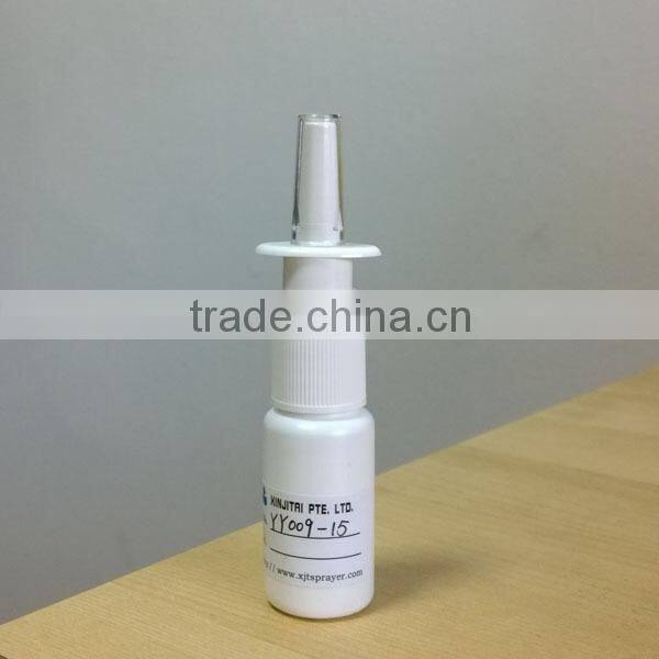 15ml Plastic HDPE Spray Bottle, with Fine Mist Sprayer