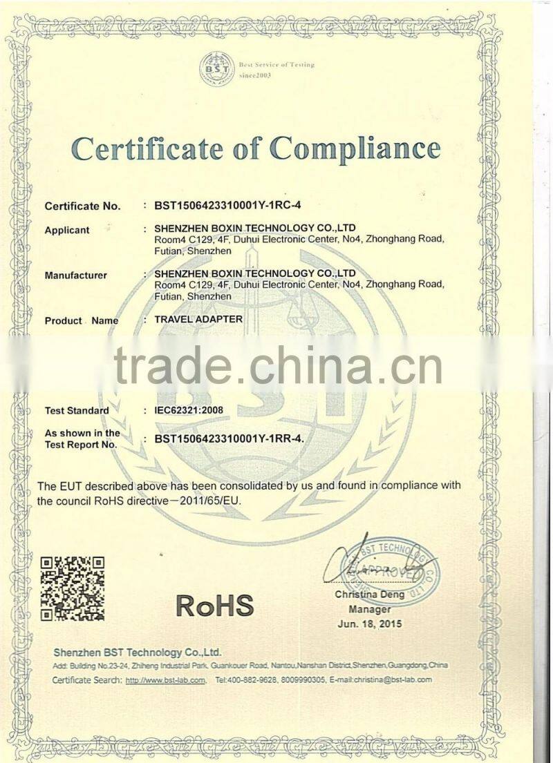 Snap in type copper socket 110v ac power socket