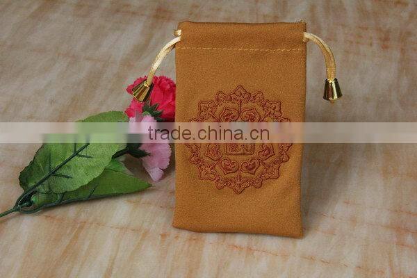 Bottom price stylish drawing string jewelry gift pouch