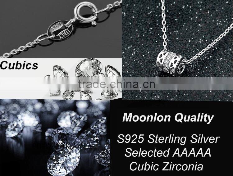 Genuine solid 925 sterling silver necklace wholesale jewelry, necklaces for women