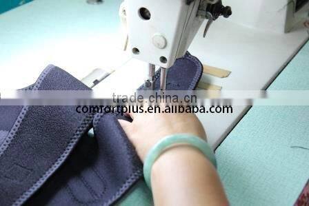 Neoprene open knee brace with patella wrap