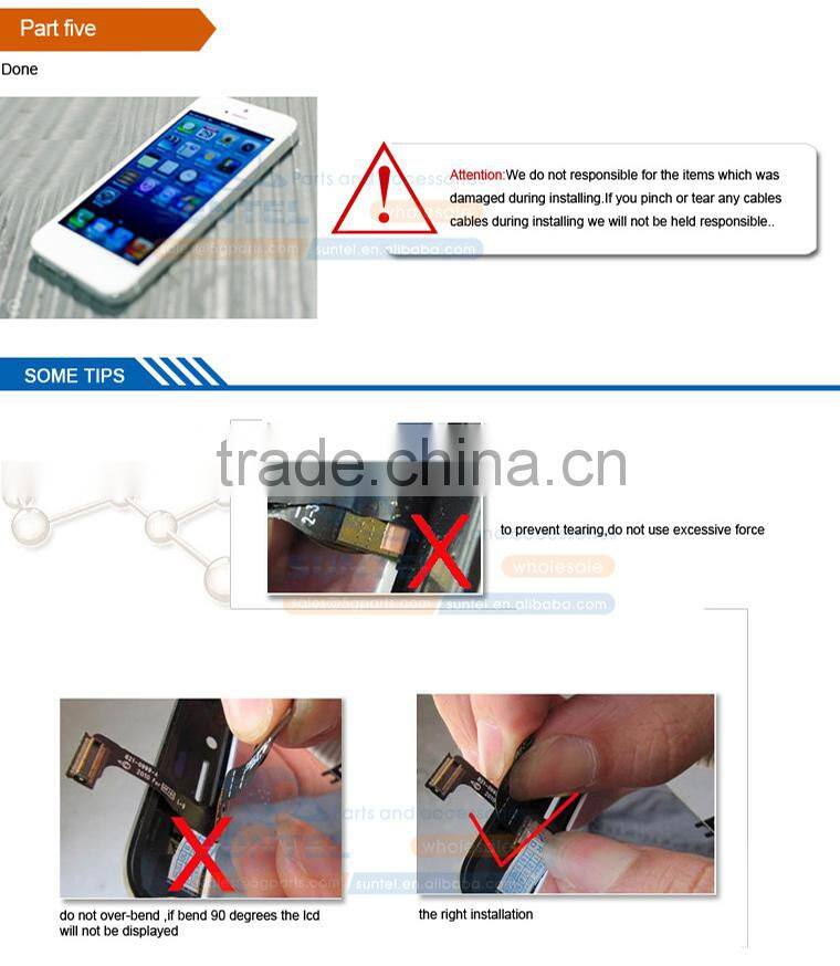 pantalla tactil touch screen mica digitizer repuestos partes para B.Mobile AX535