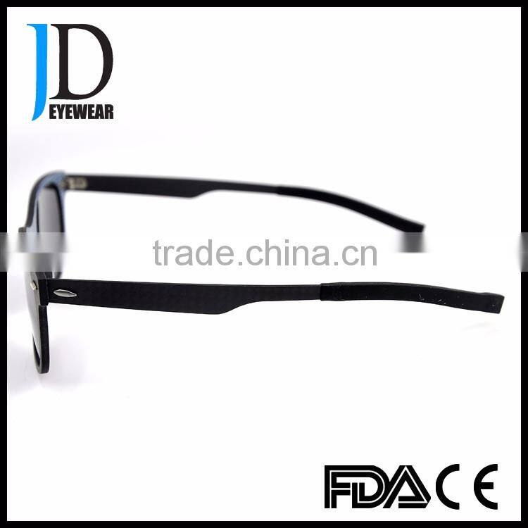 Hot Sell New Fashion Black Carbon fiber frame sunglasses