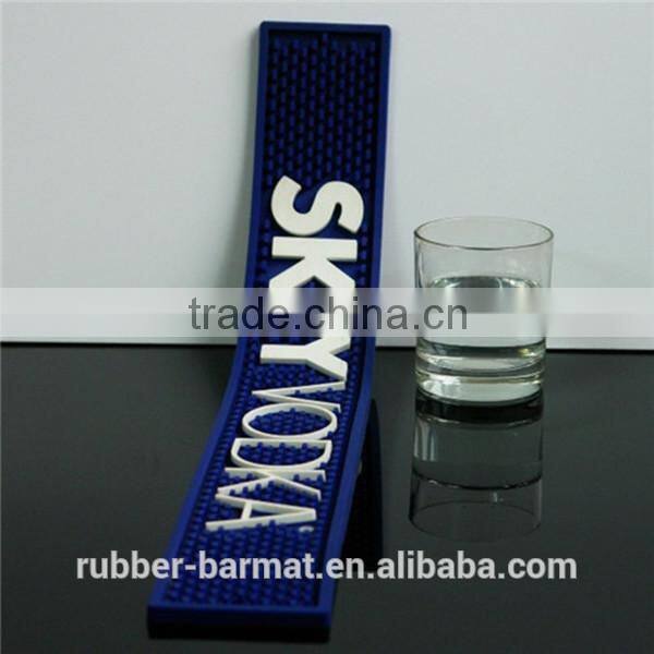 Best sell printed logo pvc rubber mats