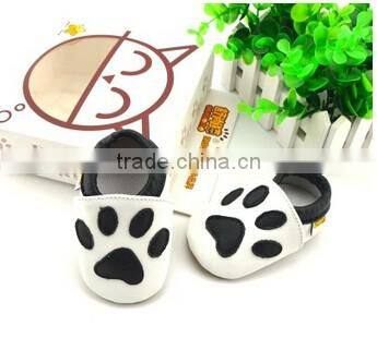 New leather baby girl shoes baby shoe