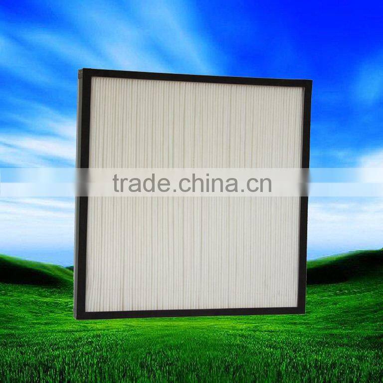 Zhuowei Brand &medium efficiency plank filter,secondary compact panel filter