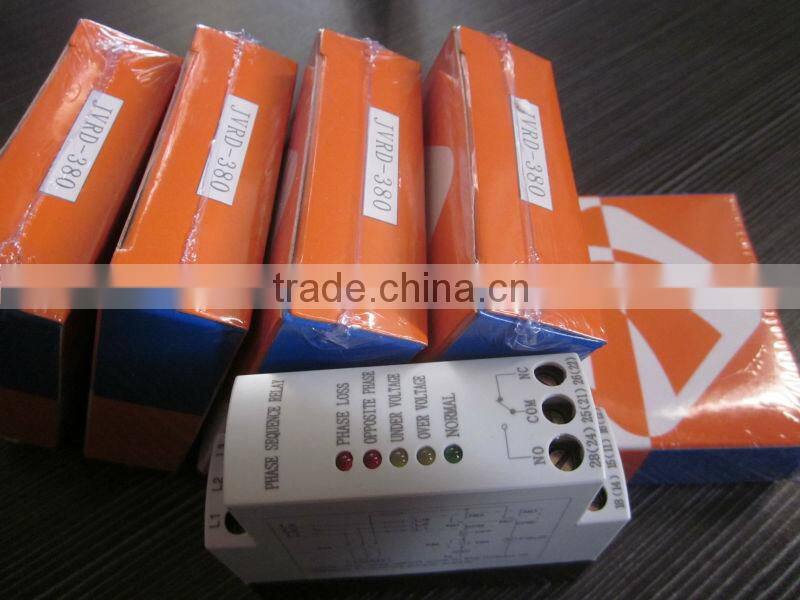 JVRD series 3 phase sequence voltage protection device ( Voltage and Phase Relay )
