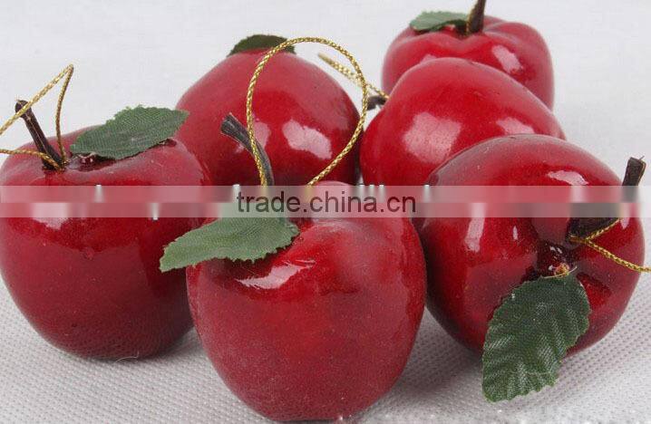 2015 wholesale apple decoration for christmas