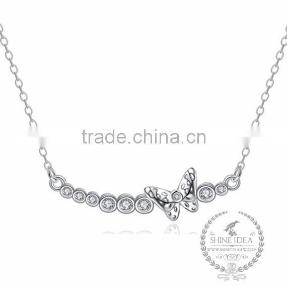 925 sterling silver butterfly necklace fashion women necklace supplies 6360436