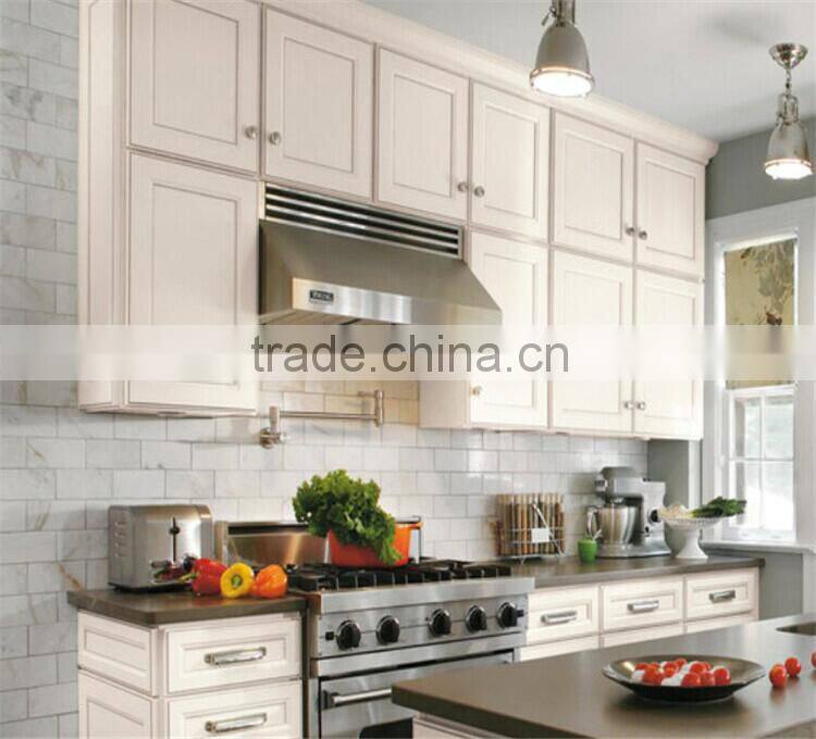 Flat style kitchen cabinets made in china, new arrival model