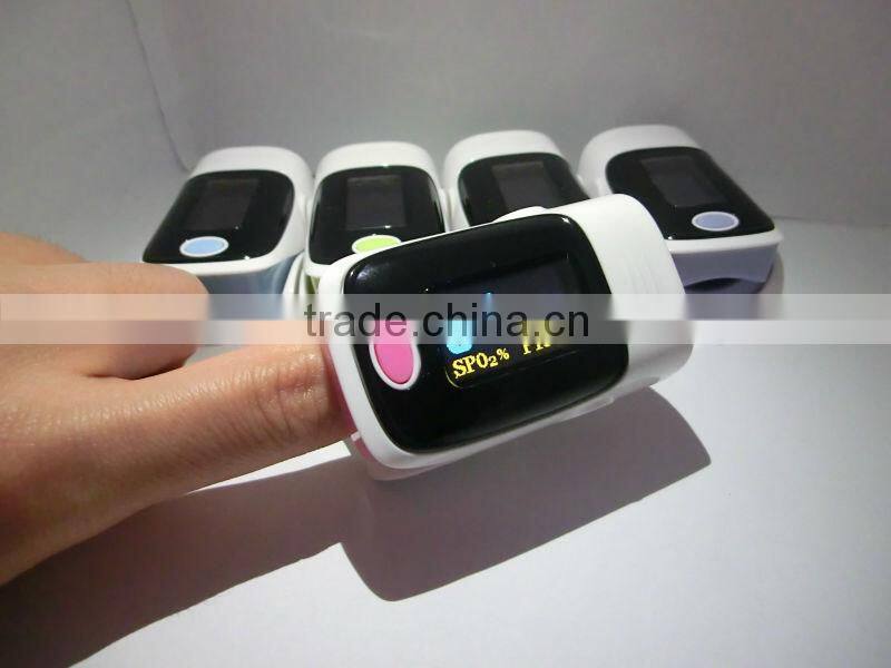 OLED display SPO2 PR finger pulse oximeter with clear image