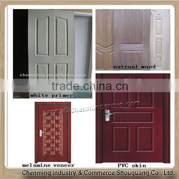 2150*820*40mm pvc / melamine / white primer door for interior