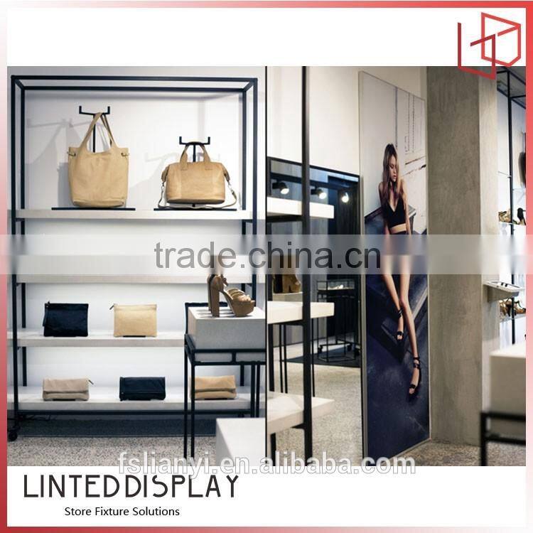 cabinet kiosk for handbag store design