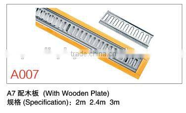 Metal slots tube slotted strut channel A10 plate column/AA column