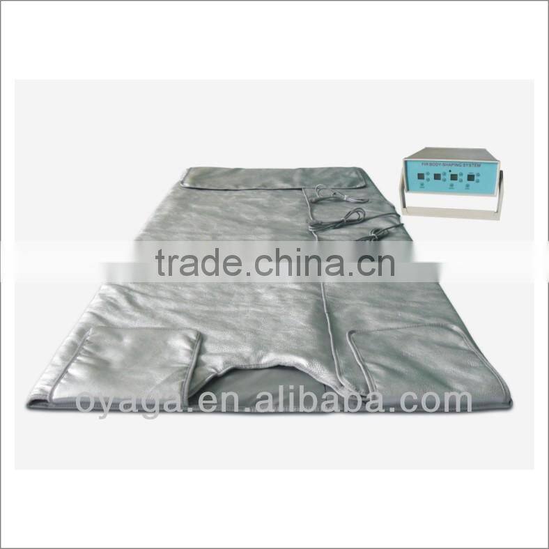 3 zones heating far infrared slimming body blankets