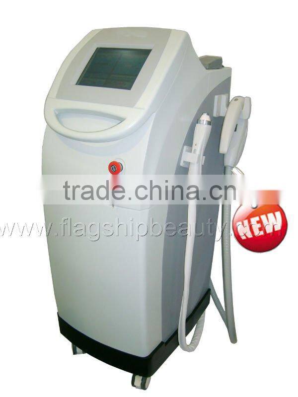 3 in 1 system: Elight ( ipl+ rf )+ RF + laser equipment