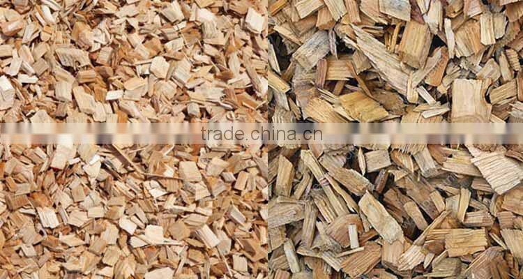 Electric drum wood branch crusher machine