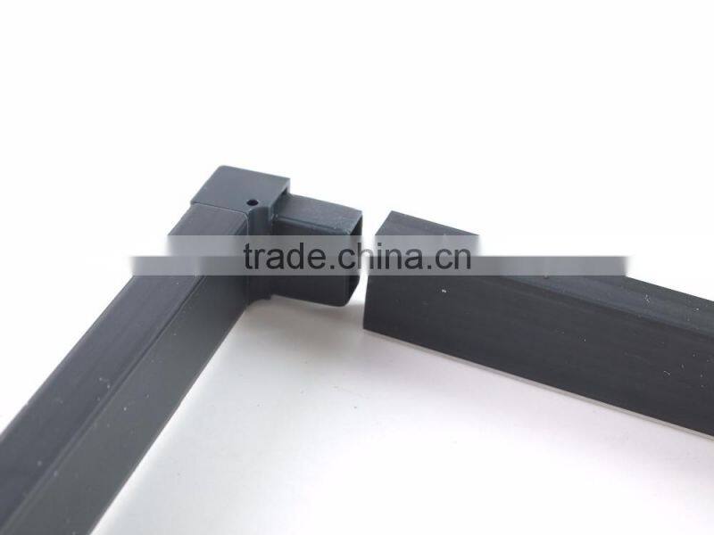 DIY PVC thickened frame window screen