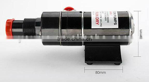 24V DC high flow toilet clean water pump