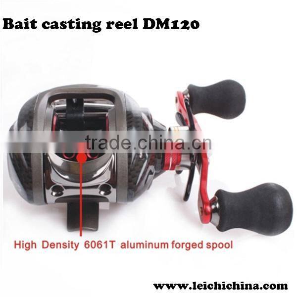 Low profile design with the streamlined shape bait casting reels