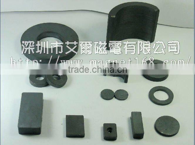 Varous shaped Y30 grade ferrite magnet motor