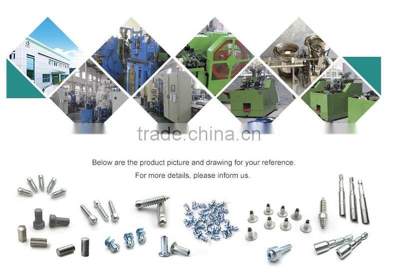 JX100 Screw Ice Studded Tires For Bike With Carbide Pin