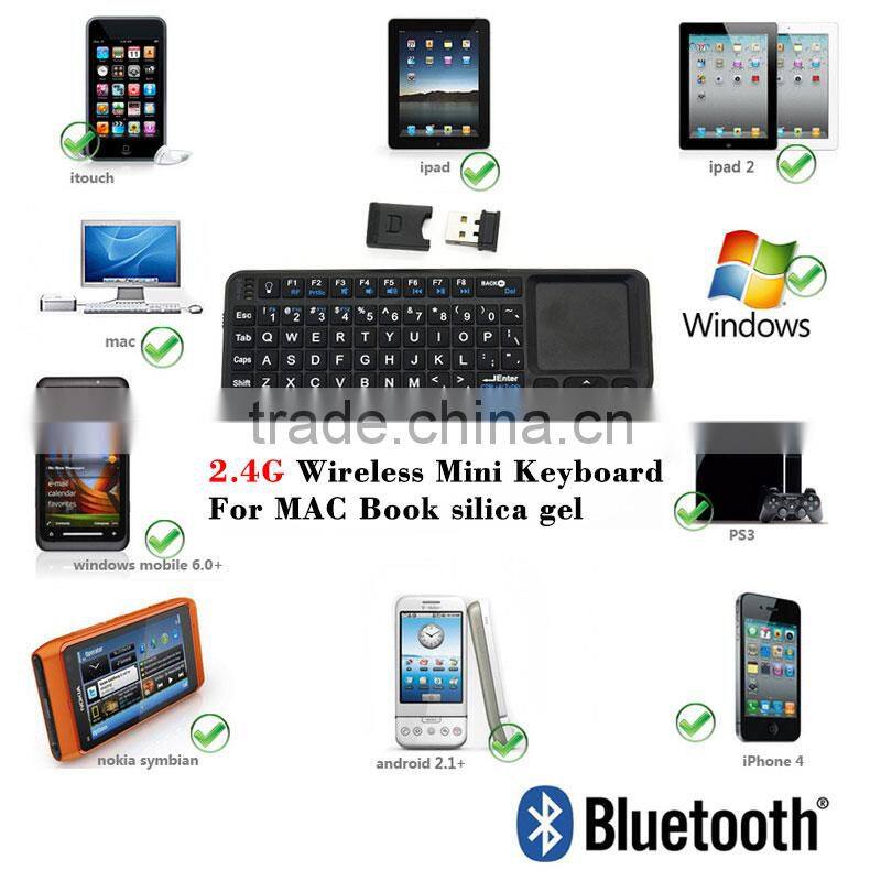 2.4GHz Mini Wireless Keyboard For Android TV Box Smart TV Google Wireless Touchpad Mini Keyboard