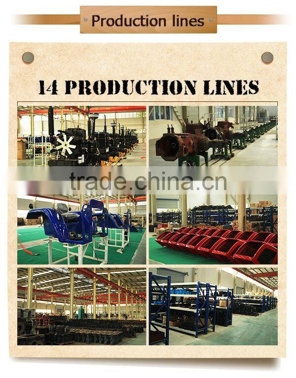 With CE certification QLN504 50hp 4wd new farm tractors