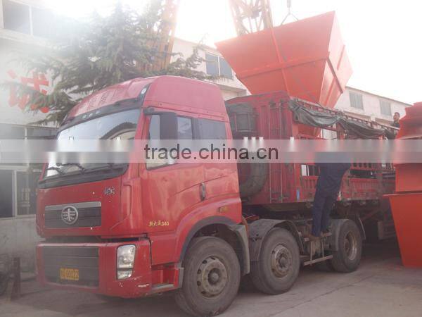 Concrete loading hopper