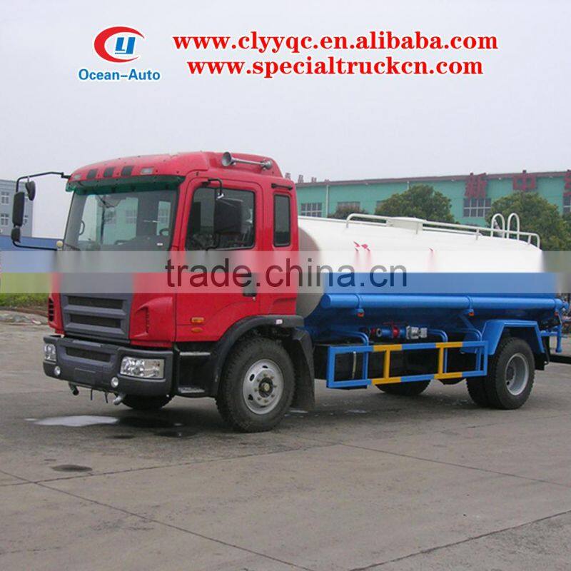 Hot JAC 10cbm 4X2 10000liters water tank bowser truck for sale
