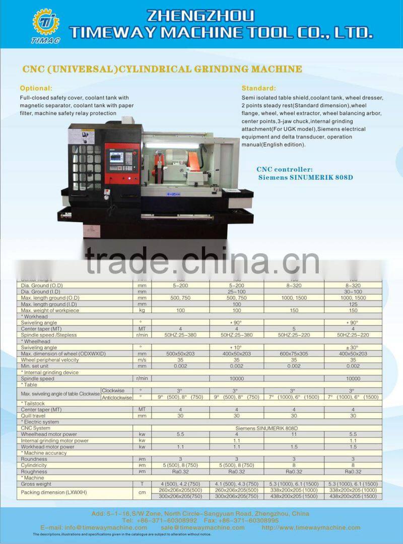 CNC Universal Cylindrical Grinding Machine(CNC Grinder)
