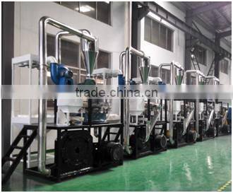 PE PP PVC PIPE HDPE plastic pipe granulator plant/waste plastic granulator making plant