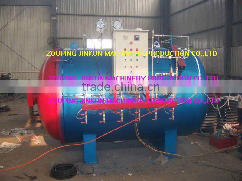 Multi-function curing chamber tyre retreading machine