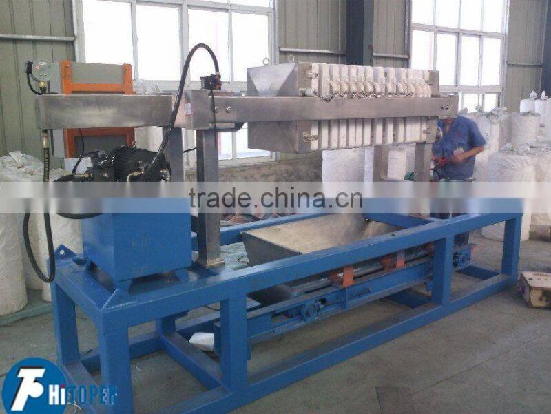 Food industry used separation sludge filter press, how to separate solid from liquid