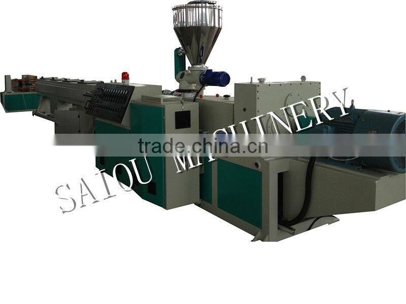 Plastic PVC pipe extrusion machine line