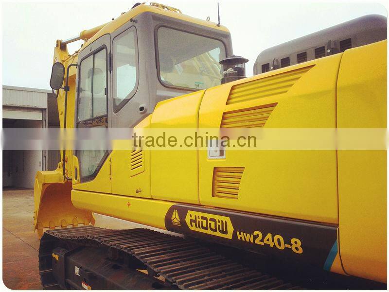 Compact excavator heavy Long reach excavator Sinotruk Qingdao with quick coupler