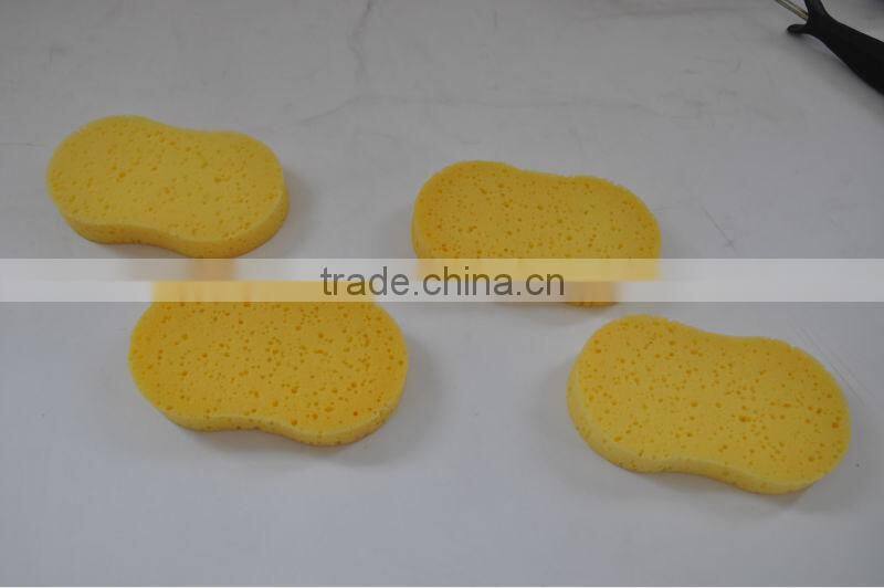 Durable various shape breathable seaweed Cleaning foam sponge