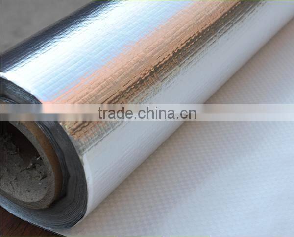 Aluminum Foil Face Laminated Kraft Paper for House Wrap Vapor Barrier