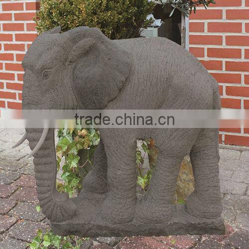 Tall Elephant Animal Stone Statue