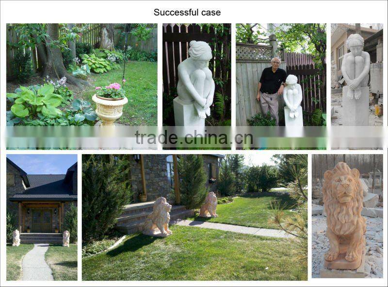 Garden Marble Statue Pillar Design