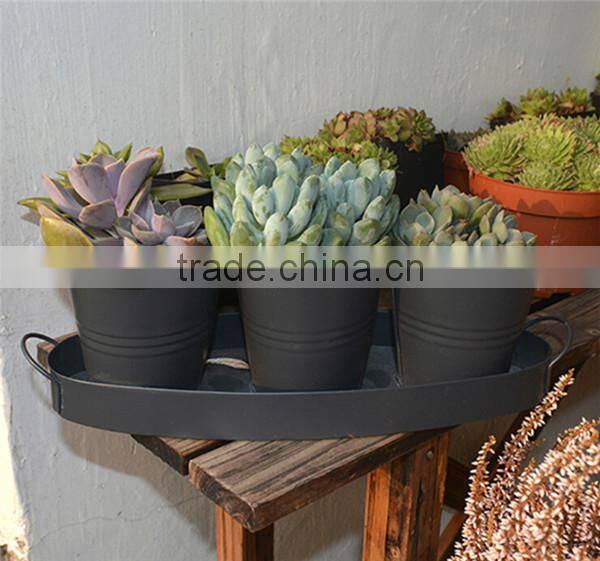 Home & garden decoration metal balcony planter