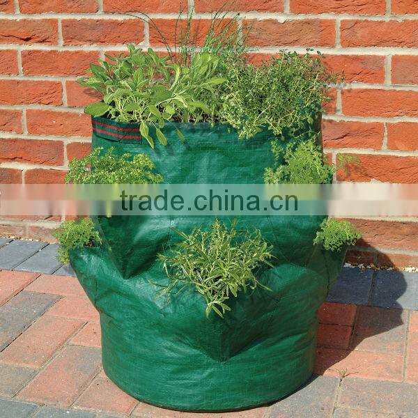 Patio Garden Bag Planter With 8 Pockets