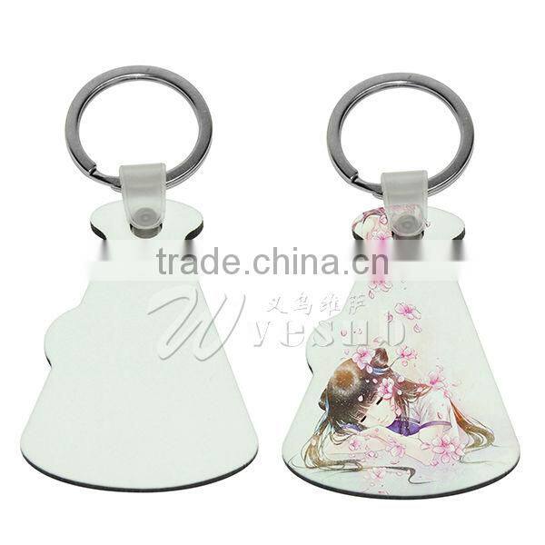 2017 New Products Sublimation Blank KeyRing