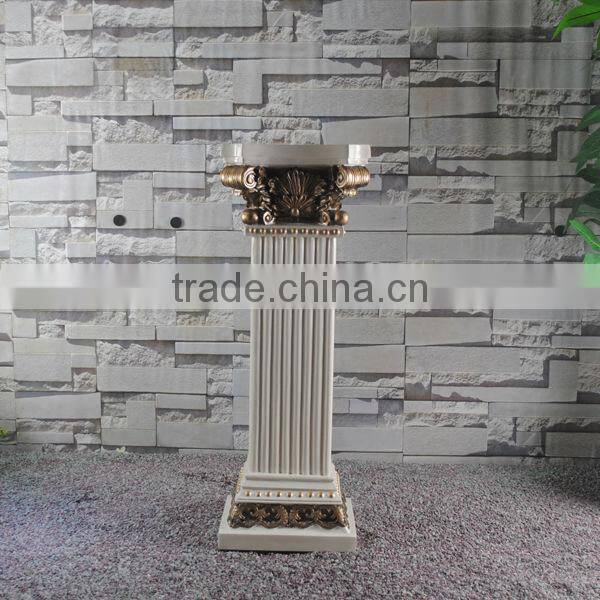 Europe Style Pillar /Roman Column /Wedding Road /Fiberglass Pedestal /Flower Pot With Stand