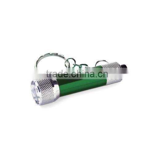 aluminium torch with carabiner 3LED