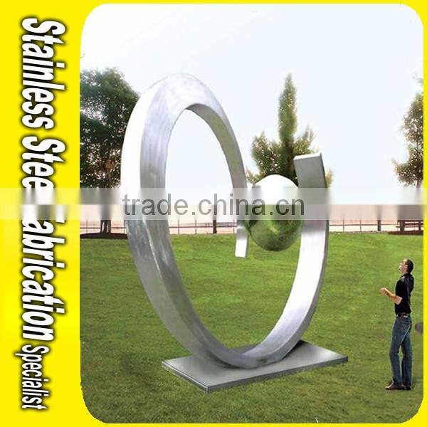 Outdoor Stainless Steel Garden Sculpture Stand Sculpture