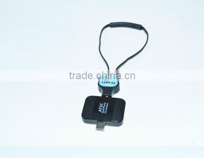 Auto Mobile Portable Android 2 mhz DVB-T2s DVBT T2 Smart Micro USB Digital TV Tuner Mini Box Receiver For Android Pad Bus