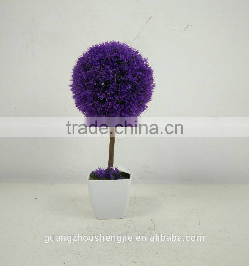 garden decoration artificial grass ball