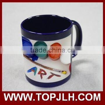 sublimation white mug ,sublimation color change mugs