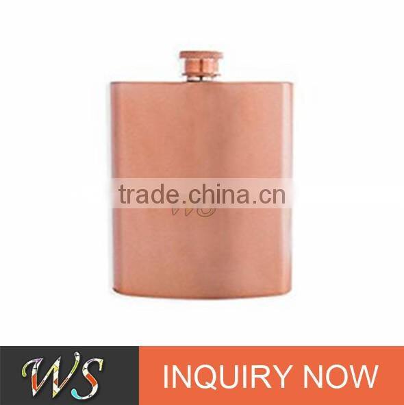 2016 hot selling free sample of BPA free eco-friendly feature copper flask